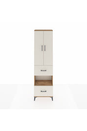 Arges Dolap 4 Raflı 2 Çekmeceli 2 Kapaklı 60x30x221 - S29M146V7A
