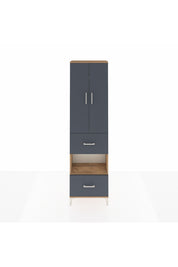 Arges Dolap 4 Raflı 2 Çekmeceli 2 Kapaklı 60x30x221 - S29M146V8A