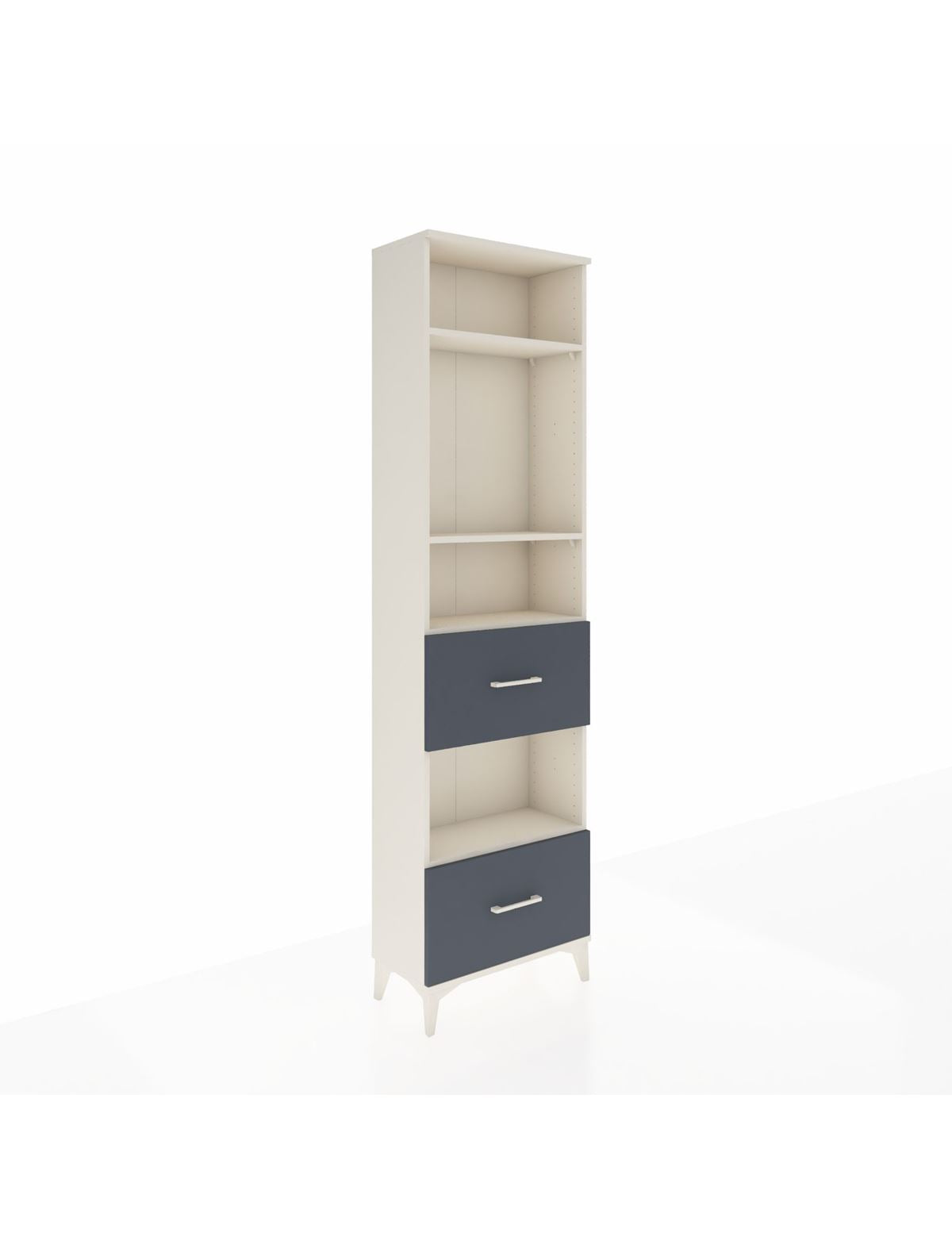 Arges Dolap 4 Raflı 2 Çekmeceli 60x30x221 - S29M147V2A