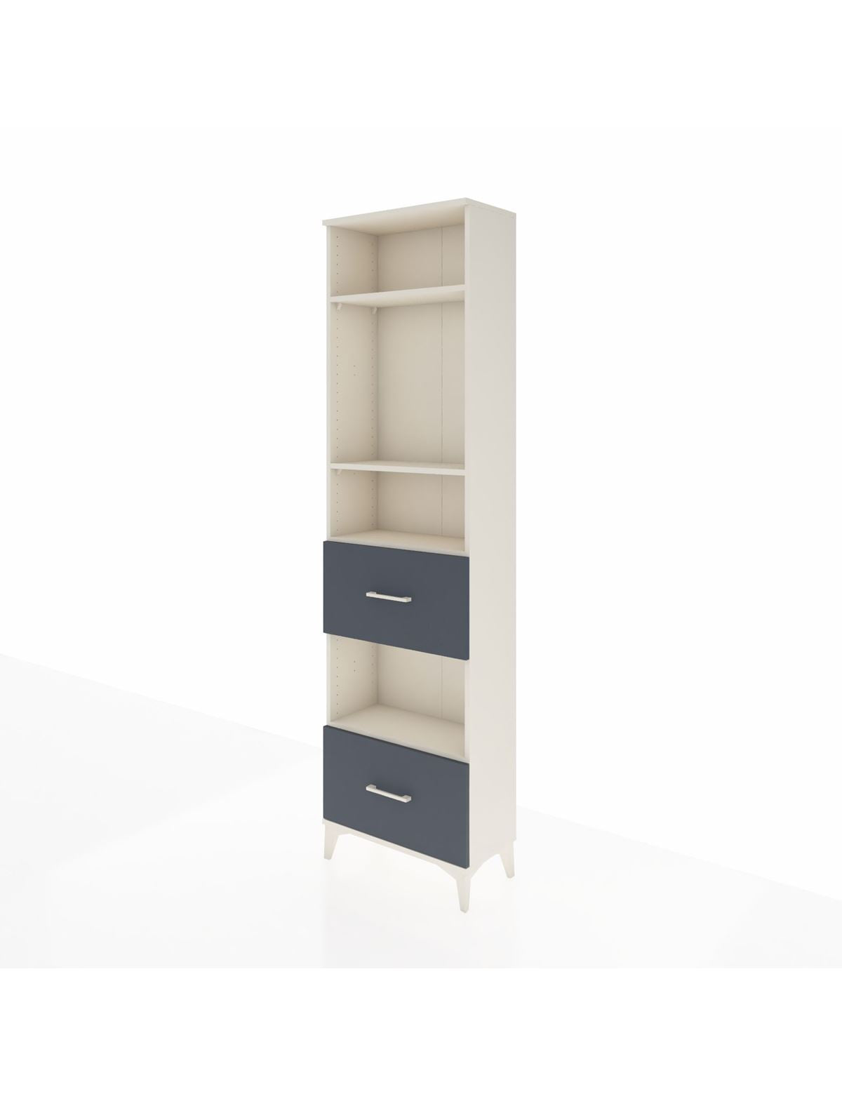 Arges Dolap 4 Raflı 2 Çekmeceli 60x30x221 - S29M147V2A