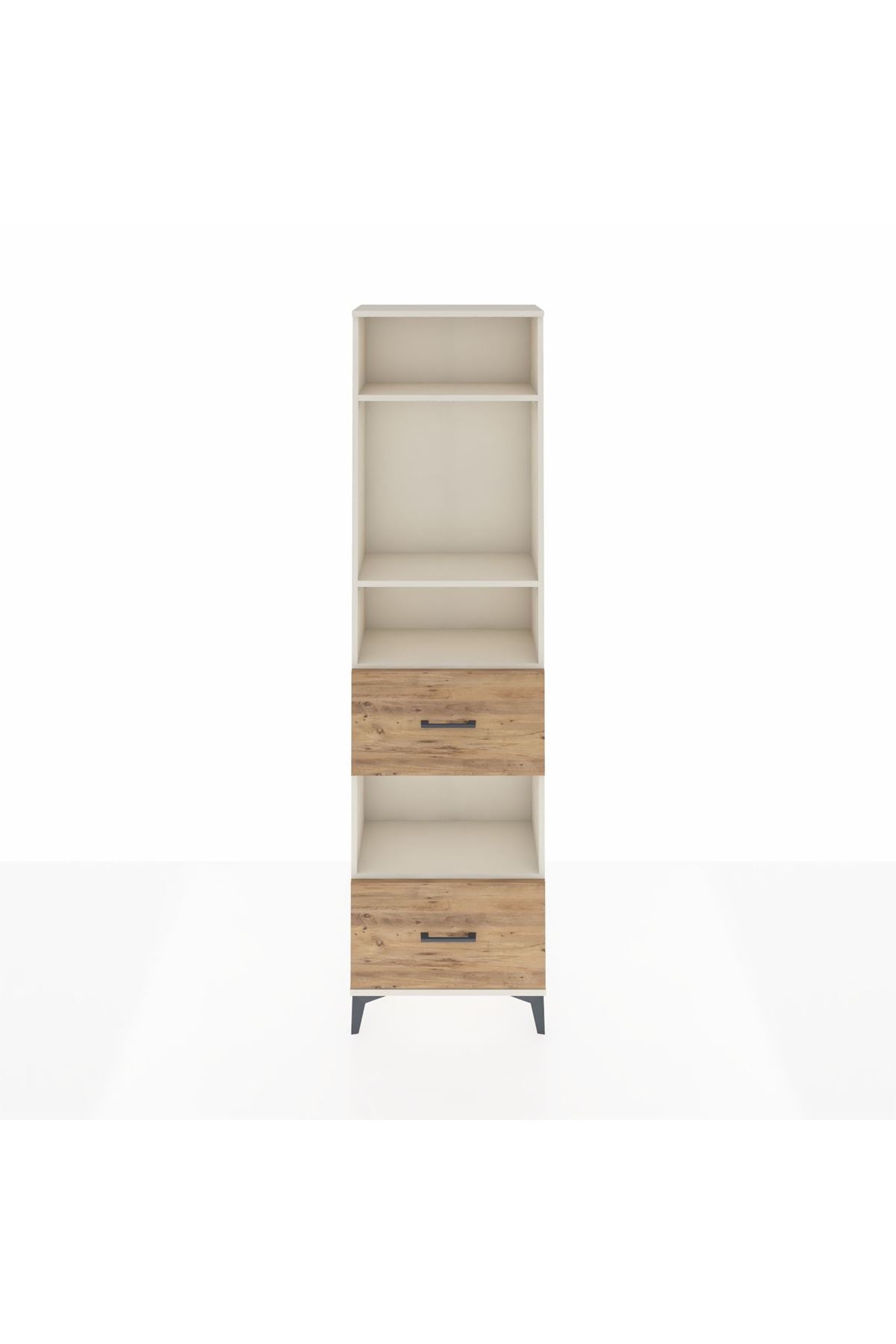 Arges Dolap 4 Raflı 2 Çekmeceli 60x30x221 - S29M147V3A
