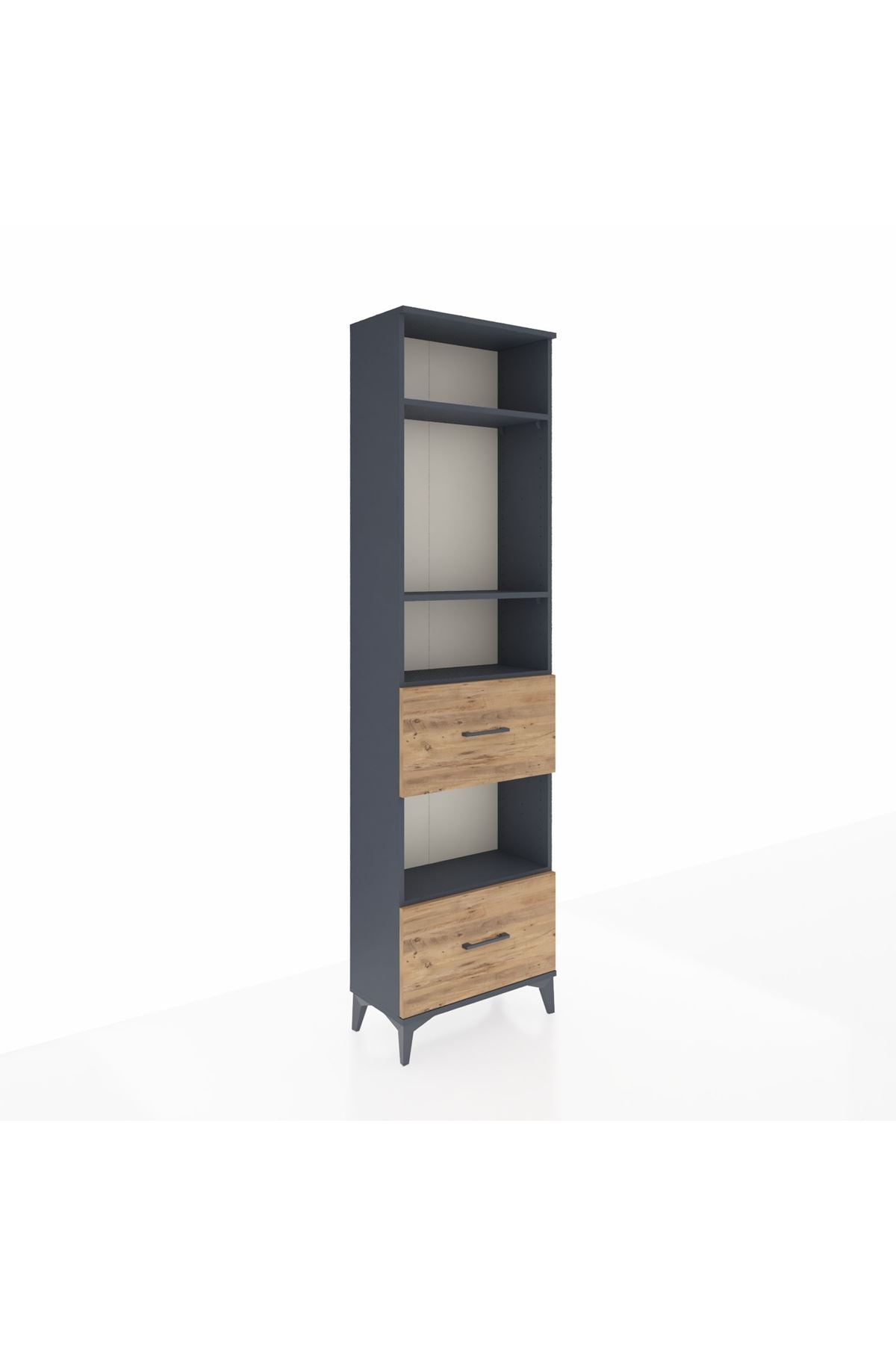 Arges Dolap 4 Raflı 2 Çekmeceli 60x30x221 - S29M147V6A