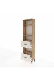 Arges Dolap 4 Raflı 2 Çekmeceli 60x30x221 - S29M147V7A