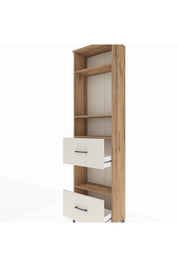Arges Dolap 4 Raflı 2 Çekmeceli 60x30x221 - S29M147V7A