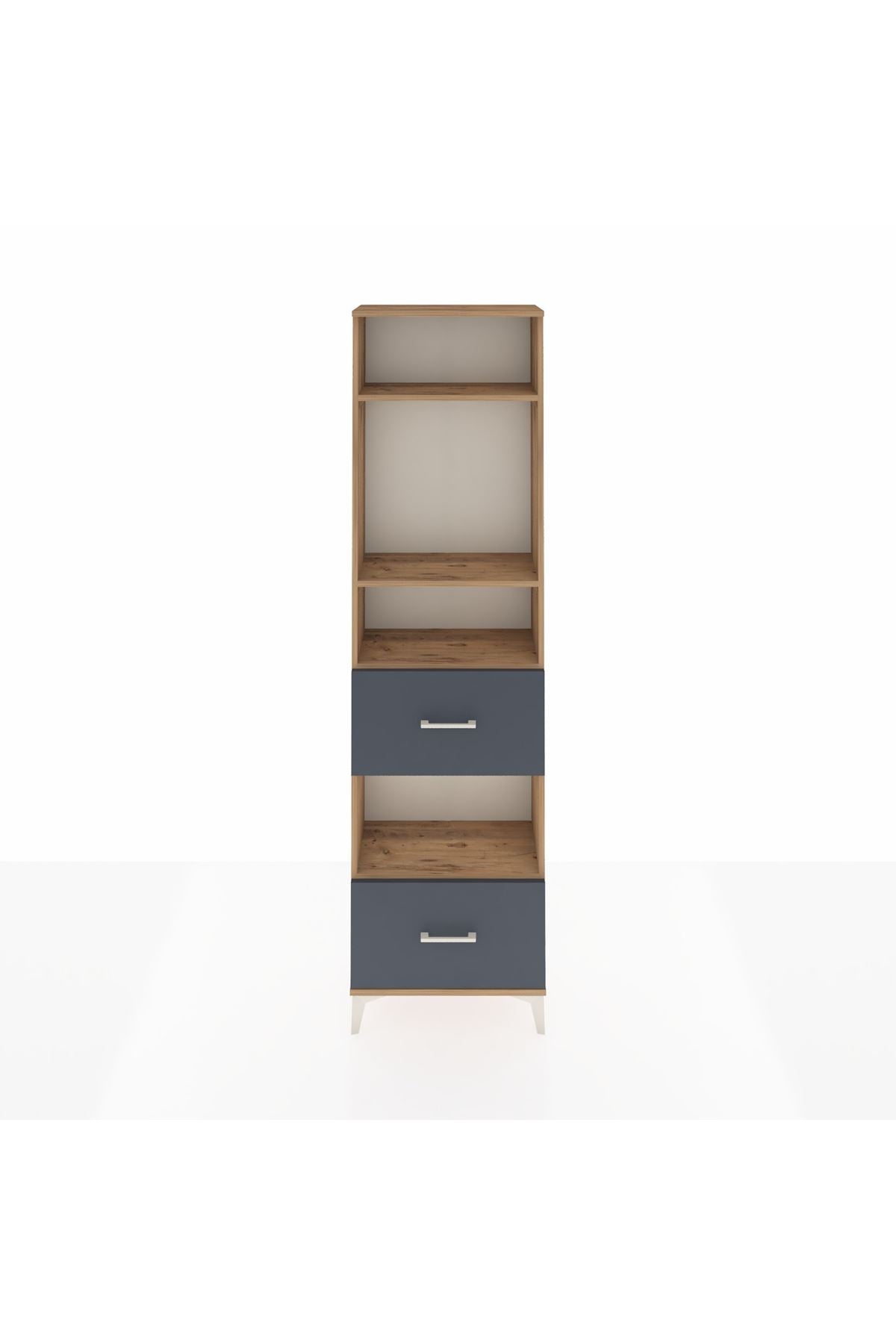 Arges Dolap 4 Raflı 2 Çekmeceli 60x30x221 - S29M147V8A