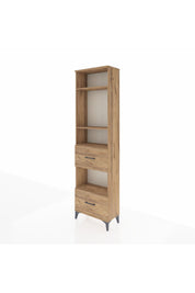 Arges Dolap 4 Raflı 2 Çekmeceli 60x30x221 - S29M147V9A