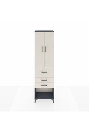 Arges Dolap 2 Raflı 3 Çekmeceli 2 Kapaklı 60x30x221 - S29M148V4A