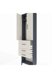 Arges Dolap 2 Raflı 3 Çekmeceli 2 Kapaklı 60x30x221 - S29M148V4A