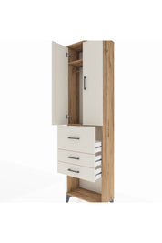 Arges Dolap 2 Raflı 3 Çekmeceli 2 Kapaklı 60x30x221 - S29M148V7A