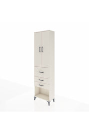 Arges Dolap 3 Raflı 3 Çekmeceli 2 Kapaklı 60x30x221 - S29M149V1A