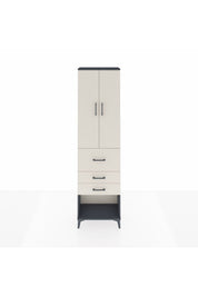 Arges Dolap 3 Raflı 3 Çekmeceli 2 Kapaklı 60x30x221 - S29M149V4A