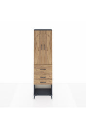 Arges Dolap 3 Raflı 3 Çekmeceli 2 Kapaklı 60x30x221 - S29M149V6A