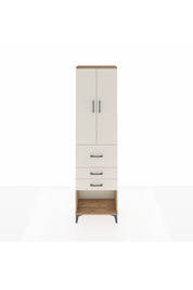 Arges Dolap 3 Raflı 3 Çekmeceli 2 Kapaklı 60x30x221 - S29M149V7A