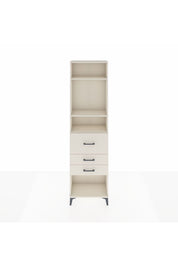Arges Dolap 3 Raflı 3 Çekmeceli 60x30x221 - S29M150V1A