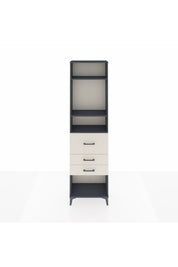Arges Dolap 3 Raflı 3 Çekmeceli 60x30x221 - S29M150V4A