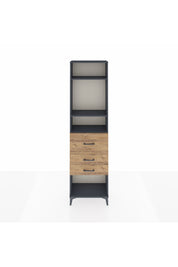 Arges Dolap 3 Raflı 3 Çekmeceli 60x30x221 - S29M150V6A