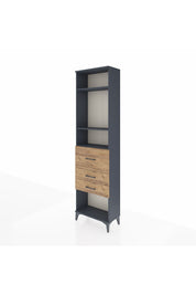 Arges Dolap 3 Raflı 3 Çekmeceli 60x30x221 - S29M150V6A