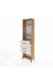 Arges Dolap 3 Raflı 3 Çekmeceli 60x30x221 - S29M150V7A