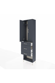 Arges Dolap 2 Raflı 3 Çekmeceli Tek Askılı 60x30x221 - S29M151V5A