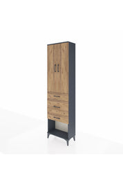 Arges Dolap 2 Raflı 3 Çekmeceli Tek Askılı 60x30x221 - S29M151V6A