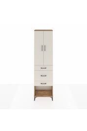 Arges Dolap 2 Raflı 3 Çekmeceli Tek Askılı 60x30x221 - S29M151V7A