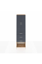 Arges Dolap 2 Raflı 3 Çekmeceli Tek Askılı 60x30x221 - S29M151V8A