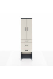 Arges Dolap 3 Raflı 3 Çekmeceli 2 Kapaklı 60x30x221 - S29M152V4A