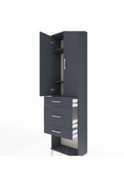 Arges Dolap 3 Raflı 3 Çekmeceli 2 Kapaklı 60x30x221 - S29M152V5A