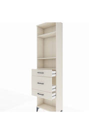Arges Dolap 3 Raflı 3 Çekmeceli 60x30x221 - S29M153V1A