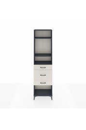 Arges Dolap 3 Raflı 3 Çekmeceli 60x30x221 - S29M153V4A