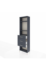 Arges Dolap 3 Raflı 3 Çekmeceli 60x30x221 - S29M153V5A