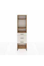 Arges Dolap 3 Raflı 3 Çekmeceli 60x30x221 - S29M153V7A
