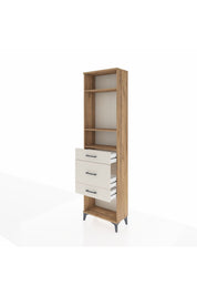 Arges Dolap 3 Raflı 3 Çekmeceli 60x30x221 - S29M153V7A