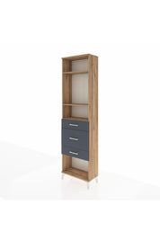 Arges Dolap 3 Raflı 3 Çekmeceli 60x30x221 - S29M153V8A