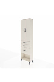Arges Dolap 2 Raflı 3 Çekmeceli Tek Askılı 60x30x221 - S29M157V1A