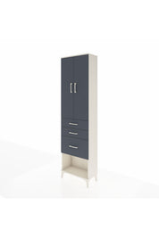 Arges Dolap 2 Raflı 3 Çekmeceli Tek Askılı 60x30x221 - S29M157V2A