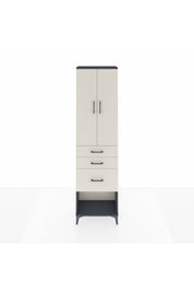 Arges Dolap 2 Raflı 3 Çekmeceli Tek Askılı 60x30x221 - S29M157V4A