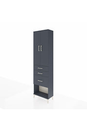Arges Dolap 2 Raflı 3 Çekmeceli Tek Askılı 60x30x221 - S29M157V5A