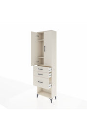 Arges Dolap 3 Raflı 3 Çekmeceli 2 Kapaklı 60x30x221 - S29M158V1A