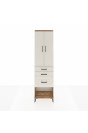 Arges Dolap 3 Raflı 3 Çekmeceli 2 Kapaklı 60x30x221 - S29M158V7A