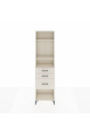 Arges Dolap 3 Raflı 3 Çekmeceli 60x30x221 - S29M159V1A