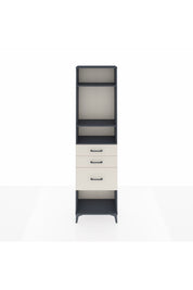 Arges Dolap 3 Raflı 3 Çekmeceli 60x30x221 - S29M159V4A