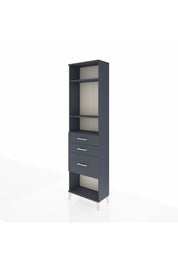 Arges Dolap 3 Raflı 3 Çekmeceli 60x30x221 - S29M159V5A