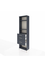 Arges Dolap 3 Raflı 3 Çekmeceli 60x30x221 - S29M159V5A