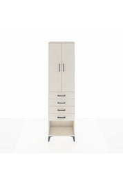 Arges Dolap 3 Raflı 4 Çekmeceli 2 Kapaklı 60x30x221 - S29M161V1A