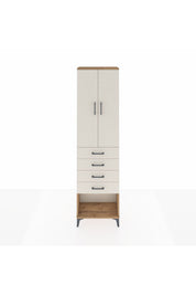 Arges Dolap 3 Raflı 4 Çekmeceli 2 Kapaklı 60x30x221 - S29M161V7A