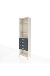Arges Dolap 3 Raflı 4 Çekmeceli 60x30x221 - S29M162V2A
