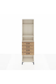 Arges Dolap 3 Raflı 4 Çekmeceli 60x30x221 - S29M162V3A