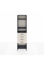 Arges Dolap 3 Raflı 4 Çekmeceli 60x30x221 - S29M162V4A