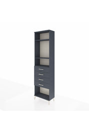 Arges Dolap 3 Raflı 4 Çekmeceli 60x30x221 - S29M162V5A